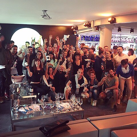 Sake Training for the Blue Marlin Group with Eva from ENTER.sake and yours truly. Always intimidating to start talking in front of 40 people but it went so well! Thank you all for the interest! Kampai! @vinoycoibiza @entersake @bluemarlinibiza @bluemarlinibizamarina @coricancha #vinoyco #ibiza #ibiza2017 #sakelovers #sake #trainingday #bluemarlin