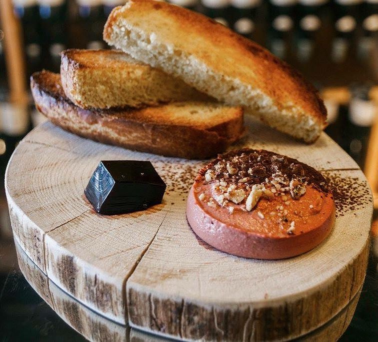 Last weeks Pollo Payes Chicken Liver Pate with Five Spice Brioche and Purple Corn Jelly. Who’s hungry for this Wednesday already?! Menu to be posted soon! See you on Wednesday at Vino&Co! @vinoycoibiza #vinoyco #ibizawinter #winetime #winebar #winelovers #ibiza