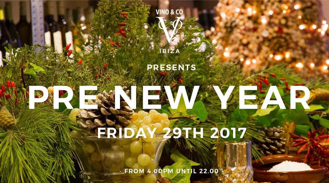 Tomorrow at Vino&Co! Let’s celebrate the last Friday of 2017 together with rivers of Champagne, oysters, Dutch croquettes and more!! @vinoycoibiza