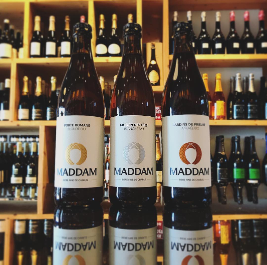 One for the beer lovers! Meet Maddam, an #organic #beer made in #Chablis! Blonde, Blanche and Ambrée! Available as from tonight at Bino&Co! @vinoycoibiza #vinoyco #ibiza #winebar #wineshop #biere #beerlovers #biodynamic #winebaribiza